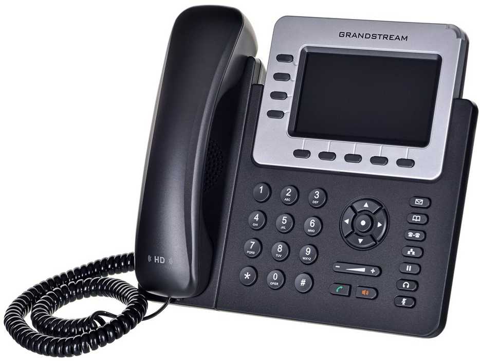 IP telefonas Grandstream GXP2140, juodas