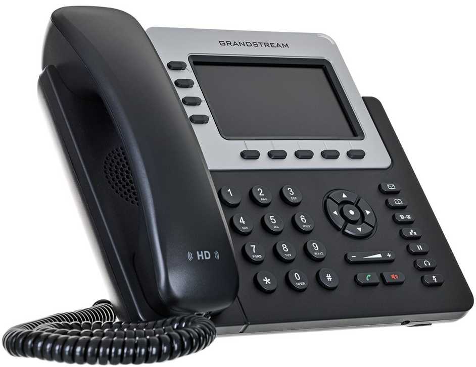 IP telefonas Grandstream GXP2140, juodas