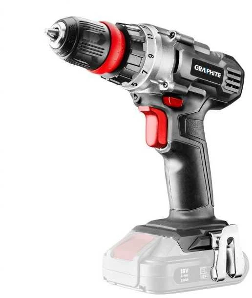 Wiertarko Wkretarka Suktuvas-gręžtuvas Graphite 58G022-SET2; 18 V; 2x2,0 Ah akum.; su lagaminu
