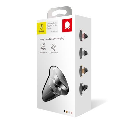 Laikiklis Baseus Samll Ears SUER-E01 juodas