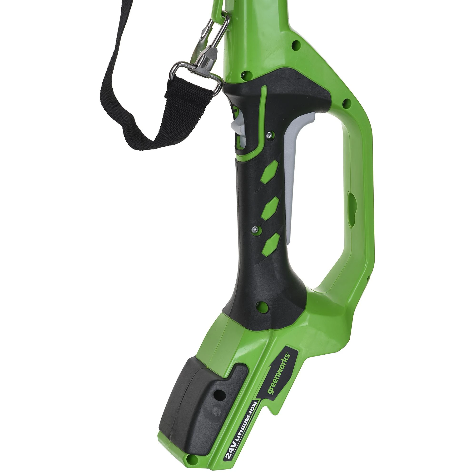 Greenworks G24PSH Aukštapjovės ir gyvatvorių genėtuvo komplektas 24V (tik įrankis)