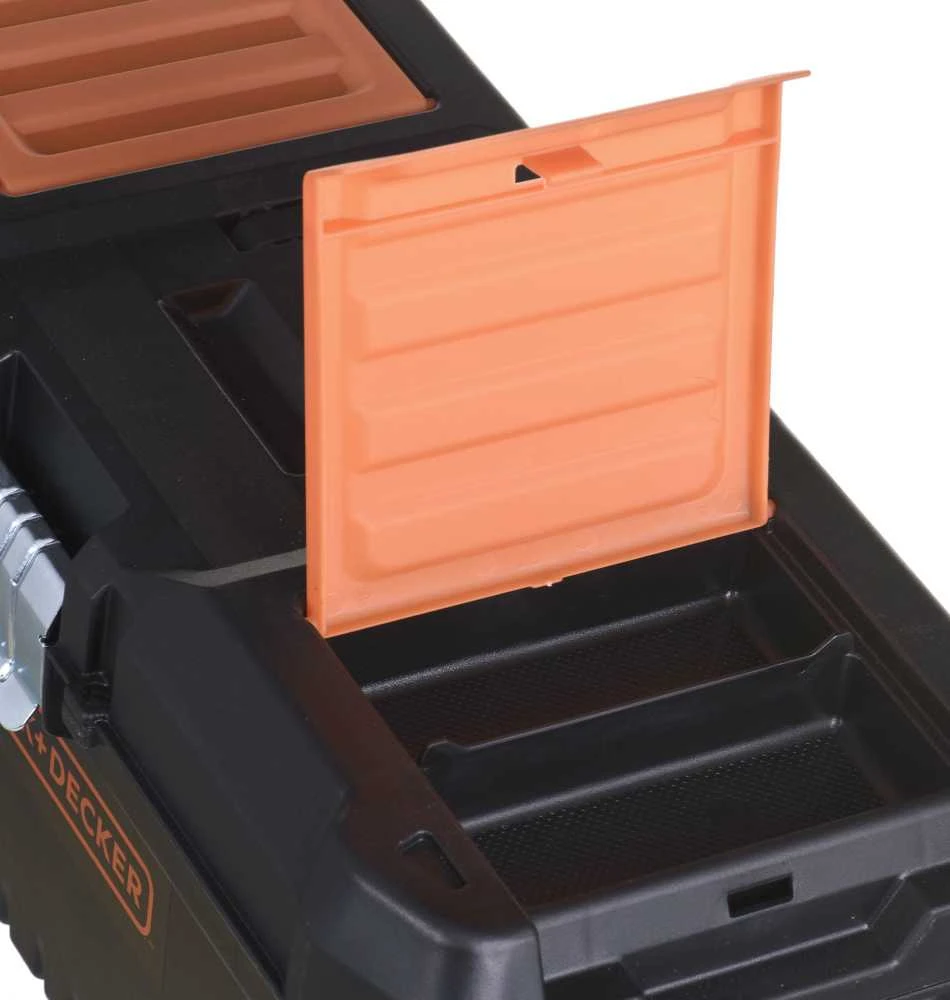 Black & Decker Juodas & Decker Gręžtuvas smūginis BEH850 / 850W + 32 priedai ir dėžė, Juodas & Decker
