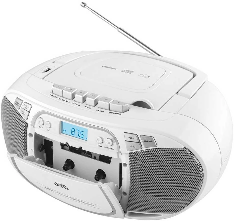 Nešiojamas CD Grotuvas - JVC RC-E451W Baltas