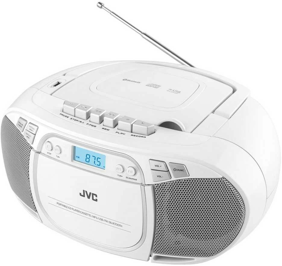 Nešiojamas CD Grotuvas - JVC RC-E451W Baltas