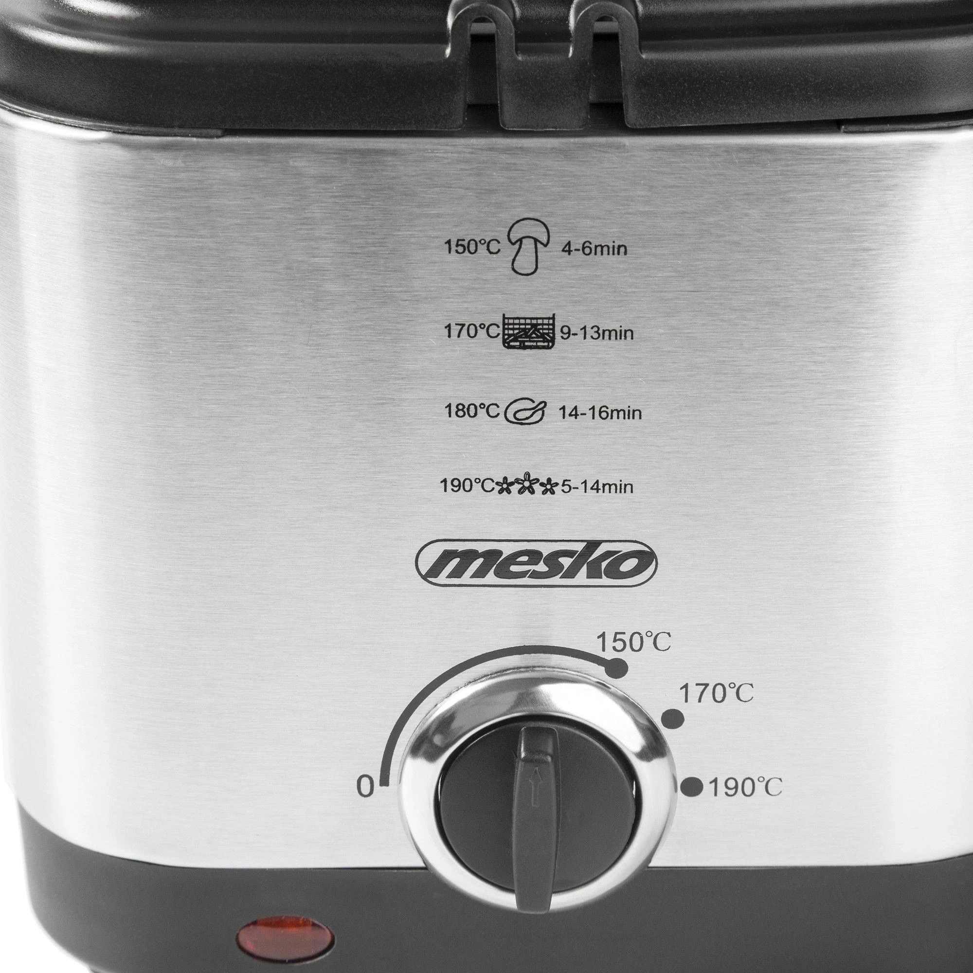 Gruzdintuvė Mesko MS 4910, 1.5 l, Juodos/Sidabrinės spalvos