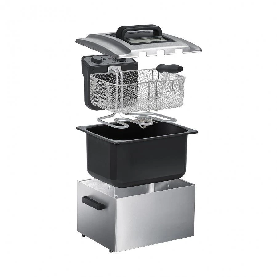 Gruzdintuvė Keptuvė Steba DF 300 (6 l, 1,5kg, 3000 W, plieno spalvos)
