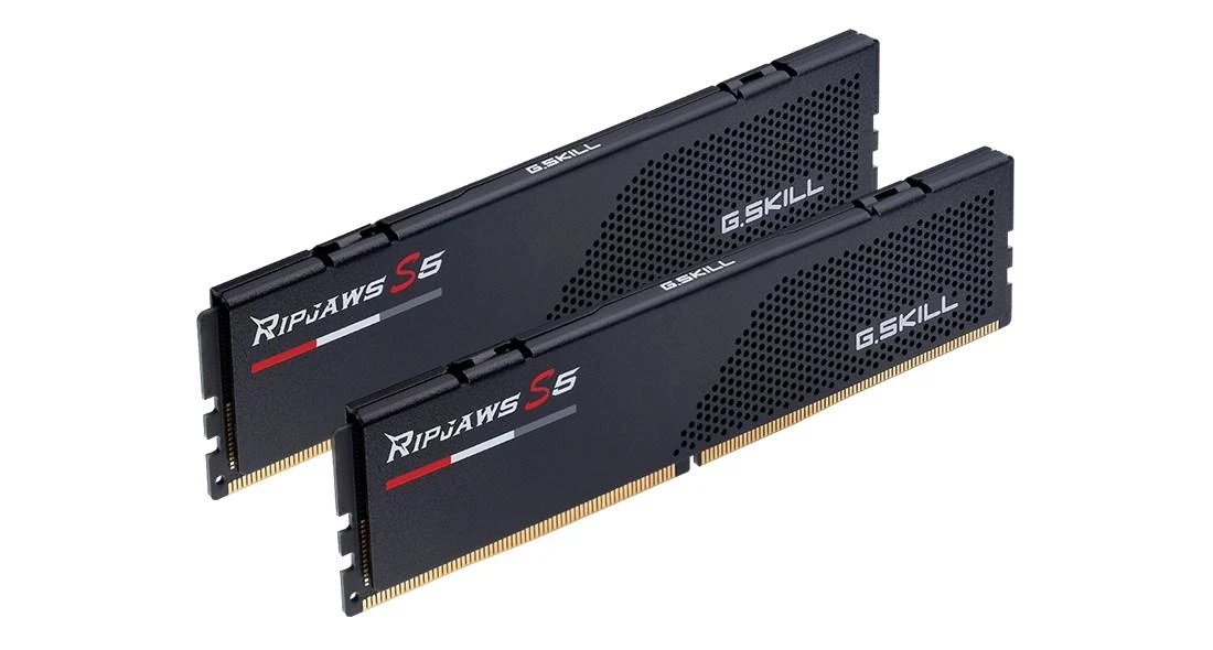 Dvi G.Skill Ripjaws S5 DDR5 atminties plokštelės