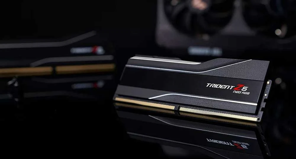 G.Skill Trident Z5 Neo DDR5 atmintis artimu planu