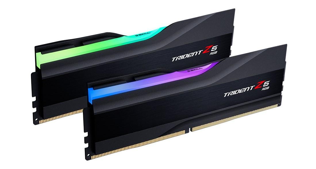 RAM G.SKILL Trident Z5 RGB DDR5 64GB 2x32GB 5600MHz CL36 1.25V XMP 3.0 juodas