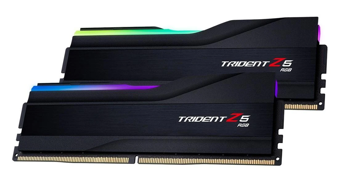 RAM G.SKILL Trident Z5 RGB DDR5 32GB 2x16GB 6000MHz CL30 1.35V XMP 3.0 juodas