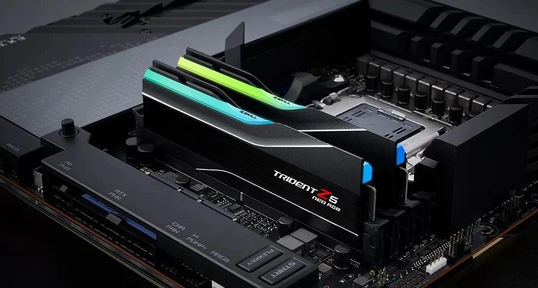 RAM G.Skill | Trident Z5 Neo RGB | 32 GB | DDR5 | 6000 MHz | PC/serveris | Registracijos Nr. | ECC Nr