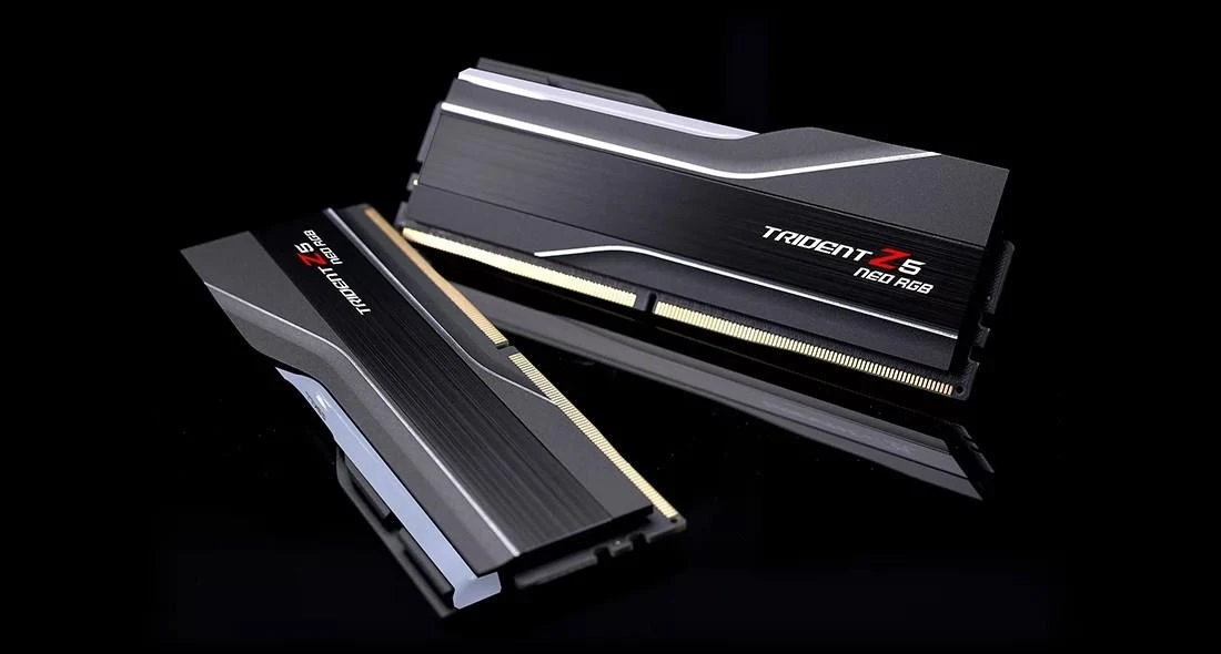 RAM G.Skill | Trident Z5 Neo RGB | 32 GB | DDR5 | 6000 MHz | PC/serveris | Registracijos Nr. | ECC Nr