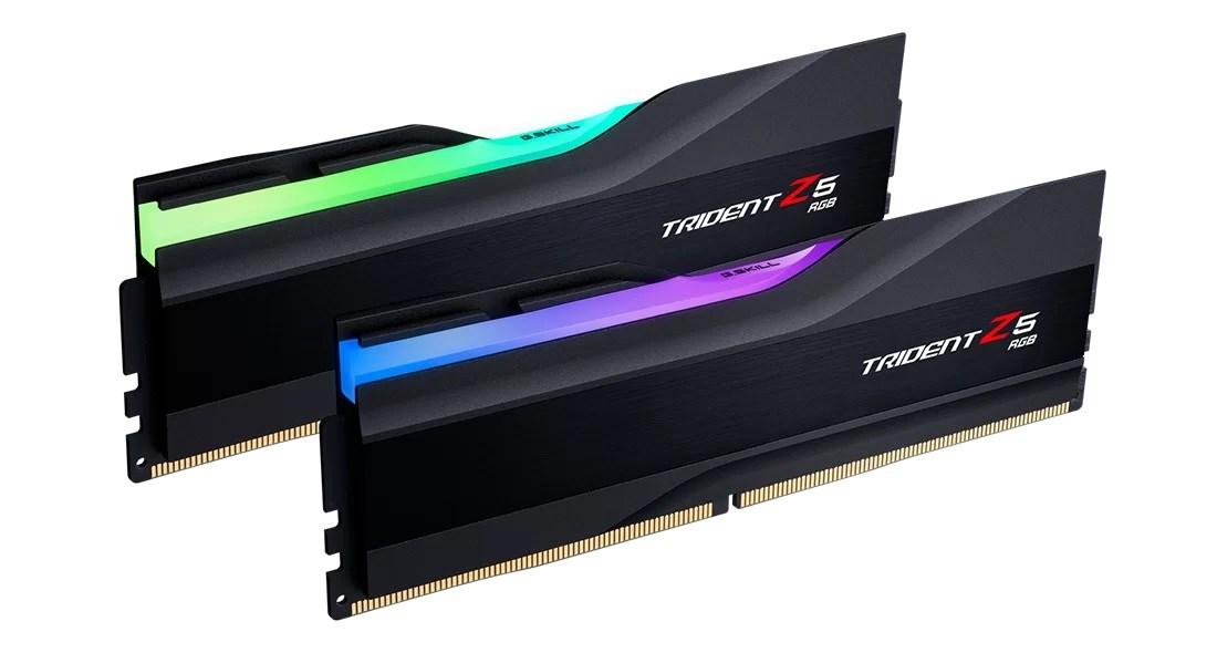 RAM G.Skill Trident Z5 RGB F5-8000J4048F24GX2-TZ5RK atminties modulis 48 GB 2 x 24 GB DDR5 8000 MHz