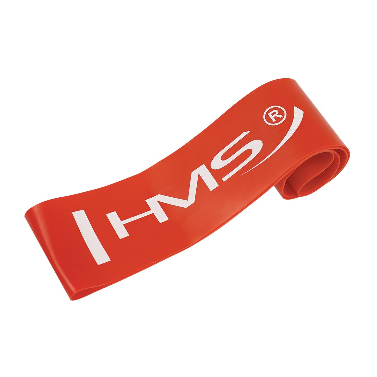 Treniravimosi guma HMS GU04 raudona, 600x50x0.7mm