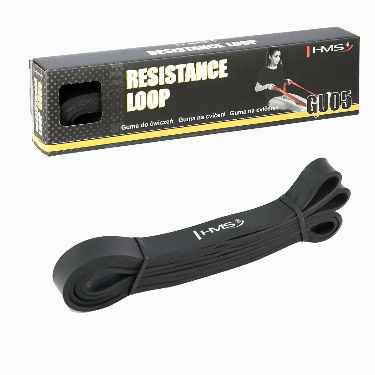 Treniravimosi juosta HMS GU05 juoda