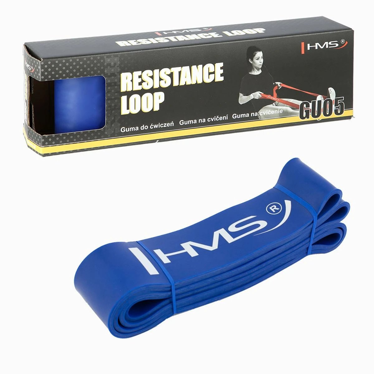 Treniravimosi juosta HMS GU05 mėlyna