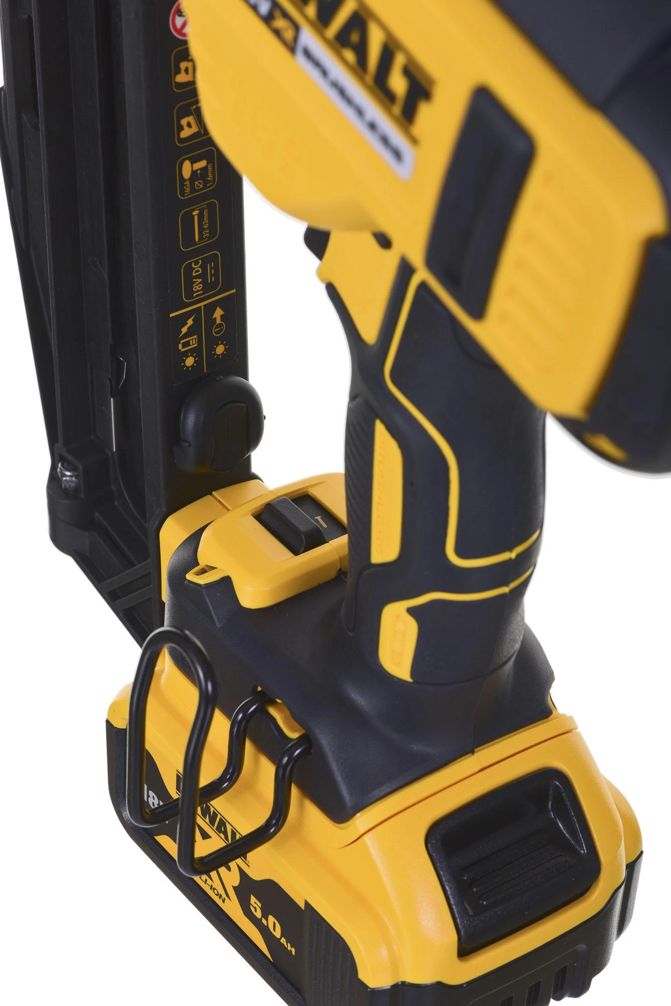 Viniakalė DeWalt DCN660P2-QW; 18 V; 2x5,0 Ah akum.