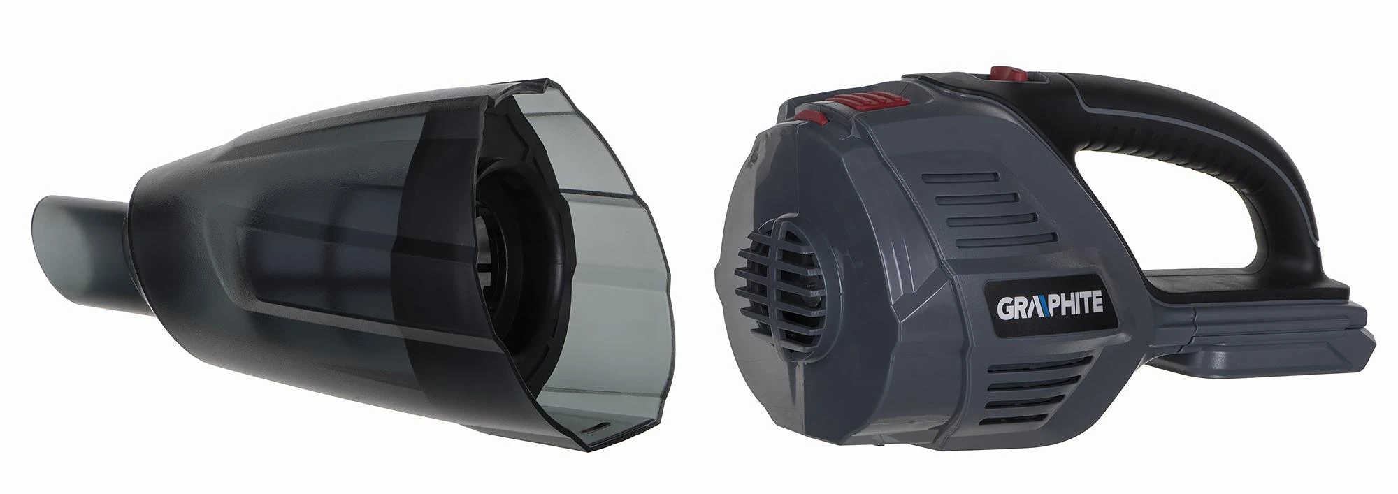 Rankinis automobilių dulkių siurblys Graphite