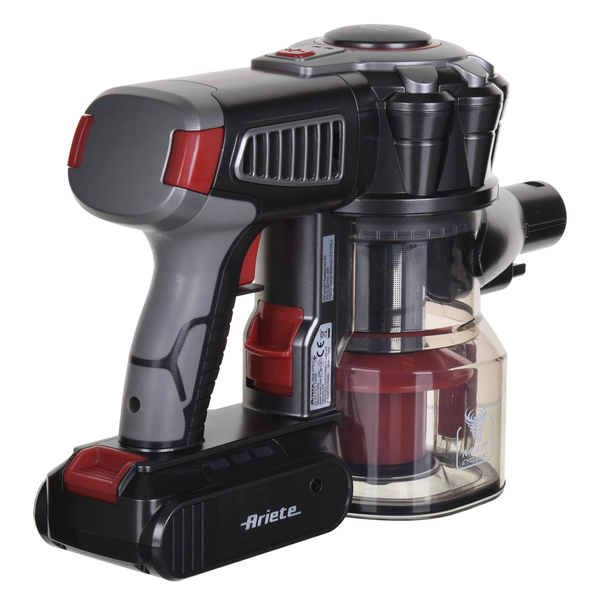 Dulkių siurblys 2757 Ariete 22V LITHIUM Raudonas