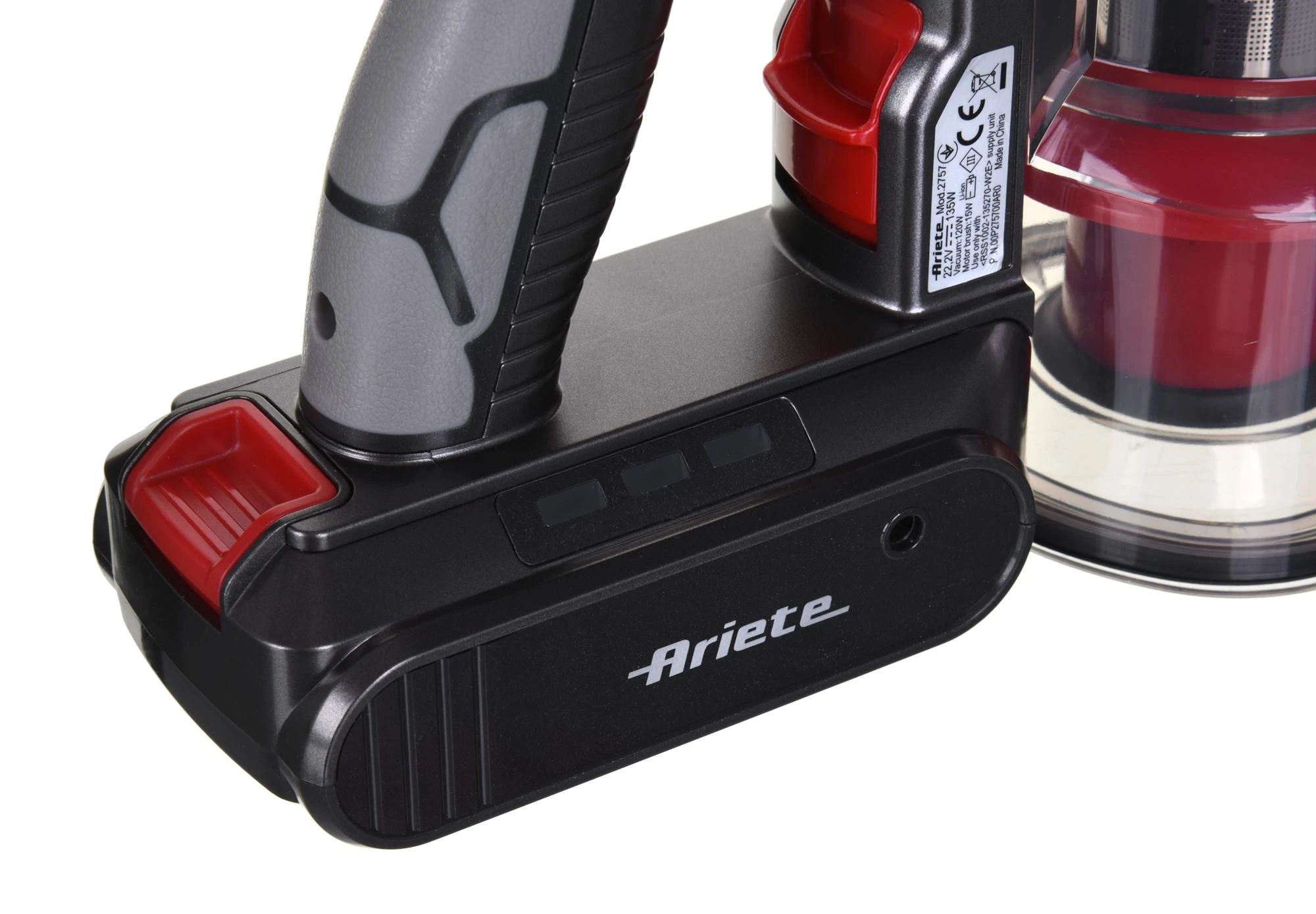 Dulkių siurblys 2757 Ariete 22V LITHIUM Raudonas