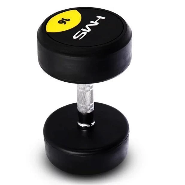 Guminis hantelis HMS HG Pro - 16 kg