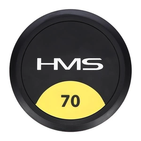Guminis hantelis HMS HG Pro - 70 kg