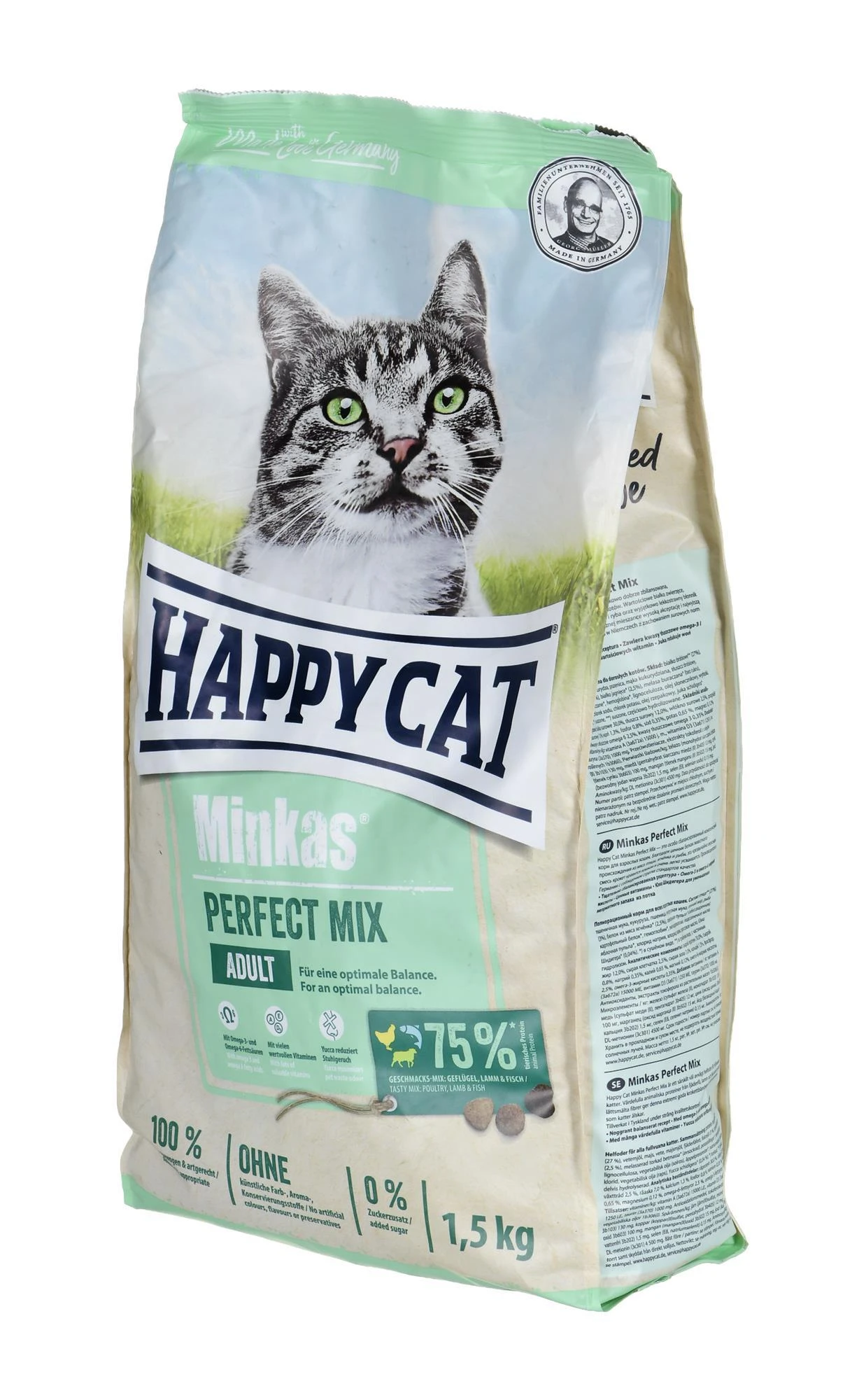 HAPPY CAT Minkas Perfect Mix 1,5kg