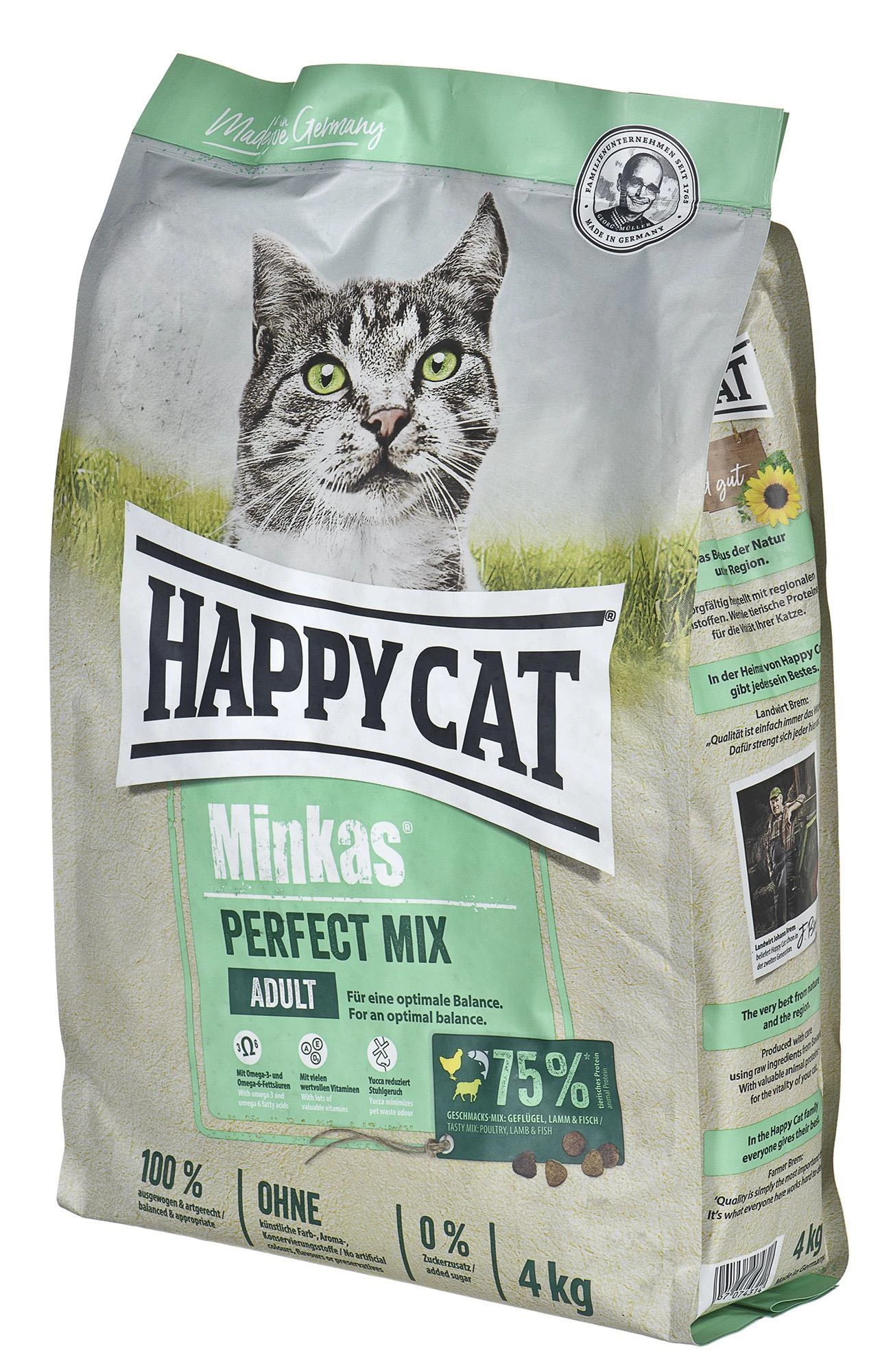 HAPPY CAT Minkas Perfect Mix 4kg