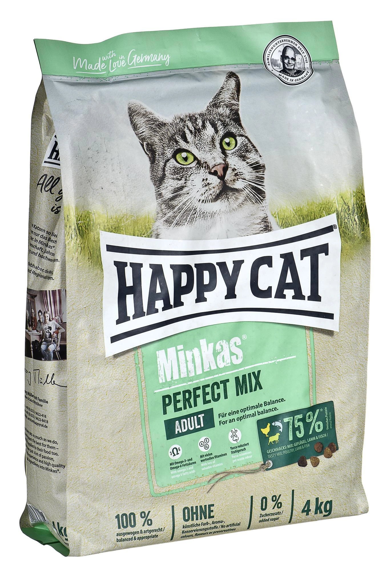 HAPPY CAT Minkas Perfect Mix 4kg
