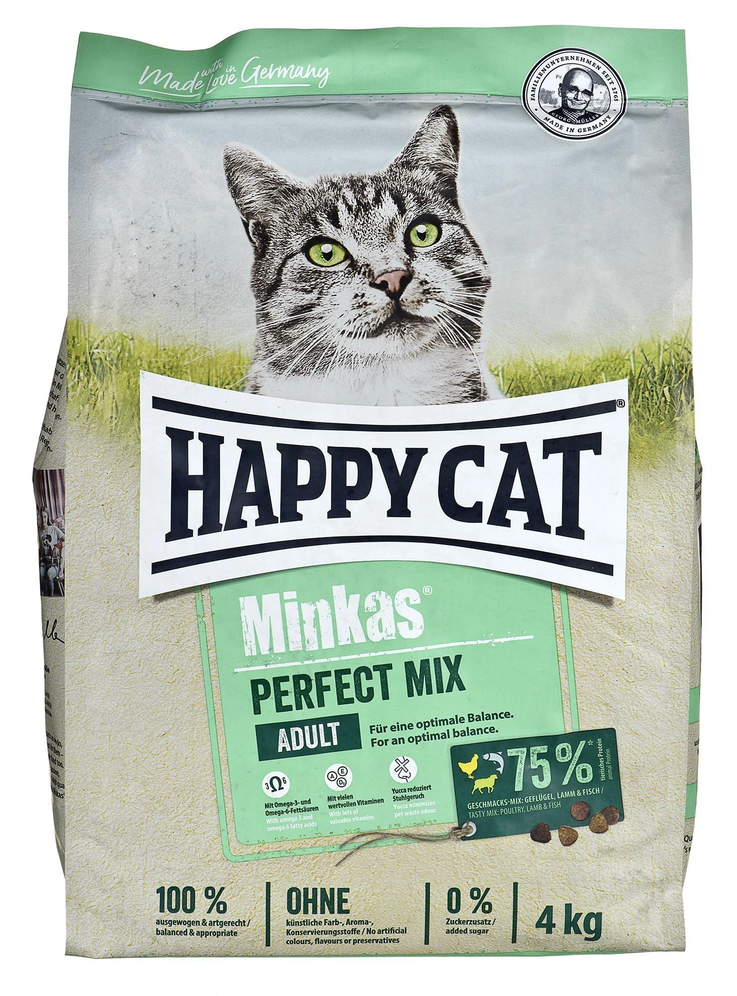 HAPPY CAT Minkas Perfect Mix 4kg