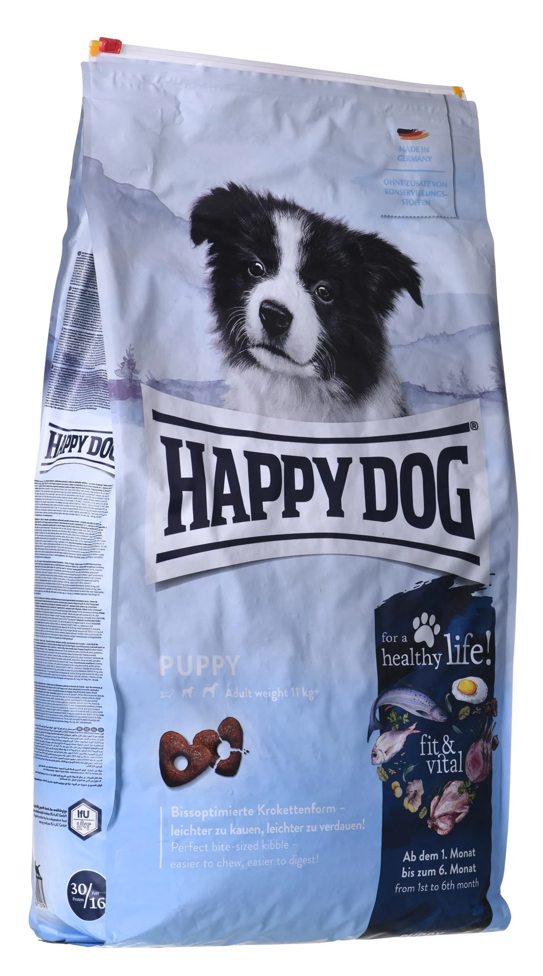 Happy Dog Fit & Vital Puppy, sausas maistas, šuniukams, 1-6 mėn., 10 kg