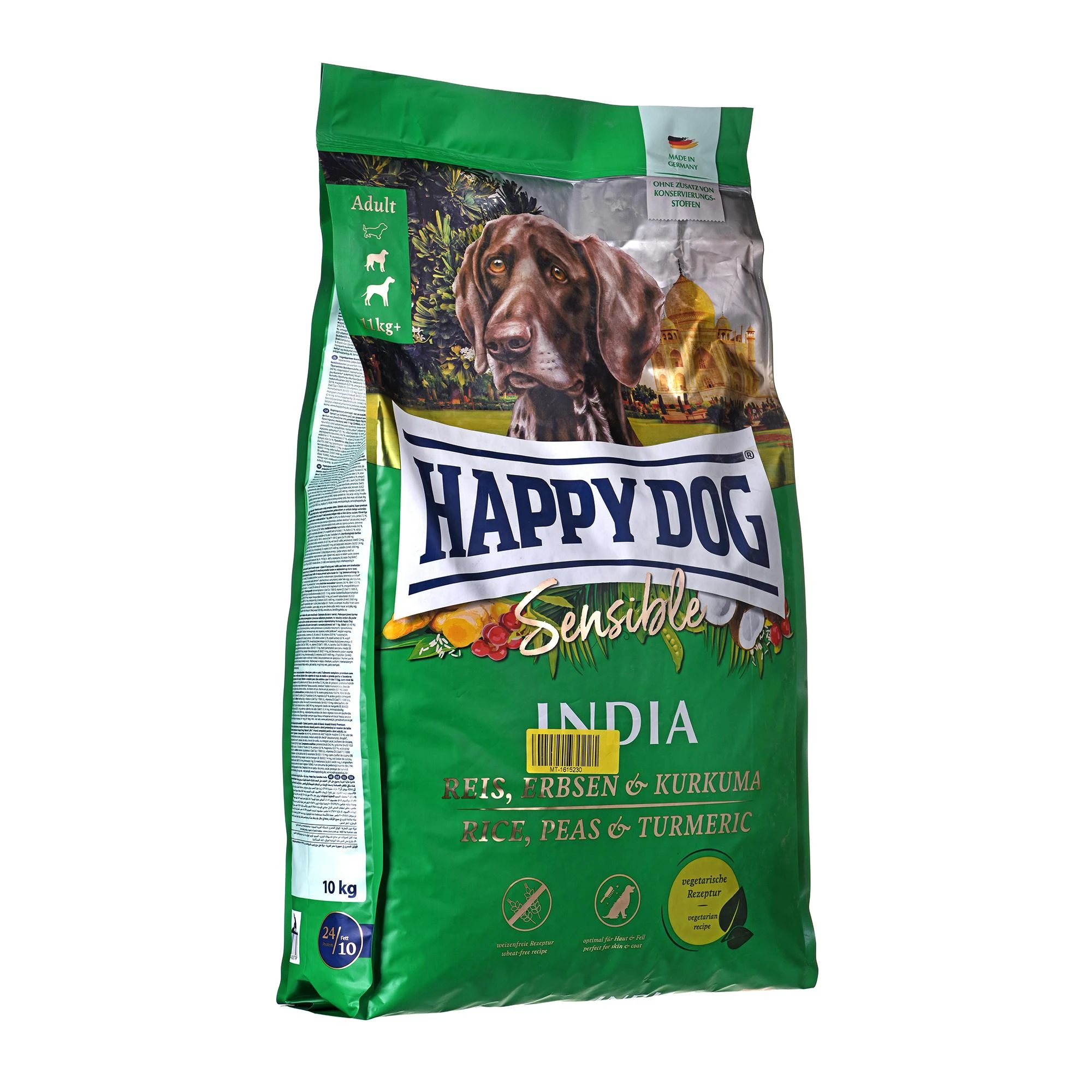 Happy Dog Supreme India, 10 kg, vegetariškas maistas