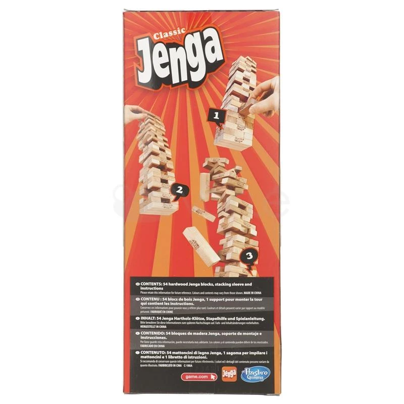 Stalo žaidimas Hasbro Jenga REFRESH A2120