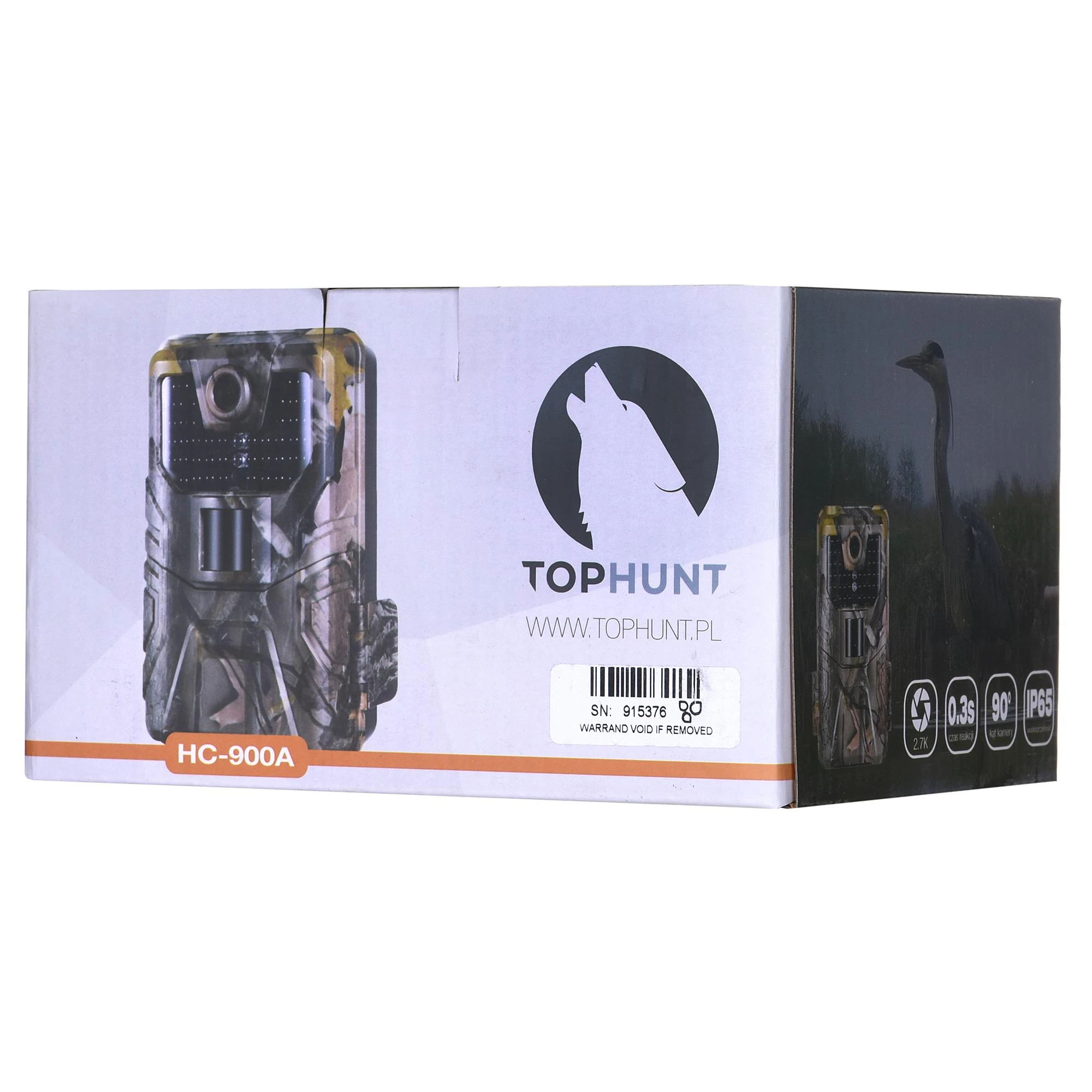TON FOTO GAUDYKLĖ TOPHUNT HC300M MIŠKO KAMERA 2.7K 36MPX 44XIR LED