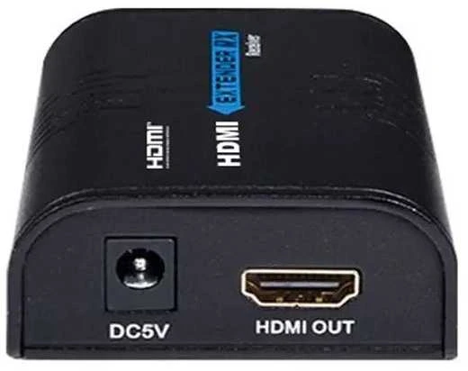 Spacetronik HDMI imtuvas: jungčių skydelis