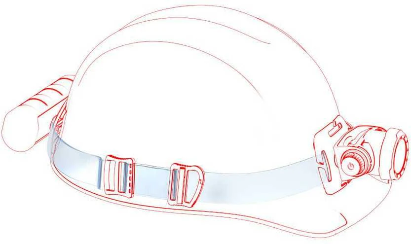 LED Lenser Galvos Žibintas - LEDLENSER H7R 1000lm Įkraunamas Juodas