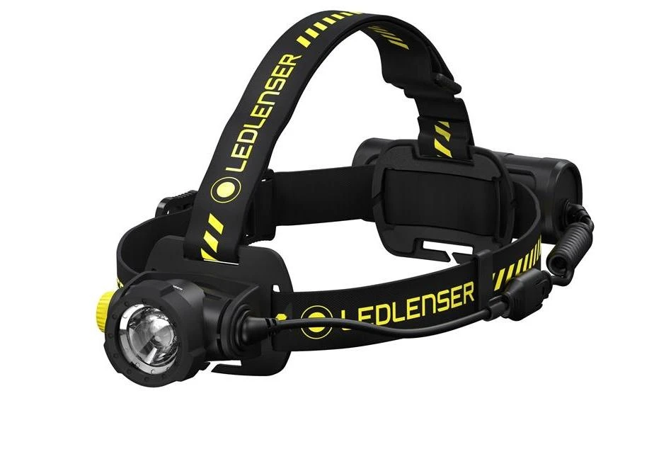 LED Lenser Galvos Žibintas - LEDLENSER H7R 1000lm Įkraunamas Juodas