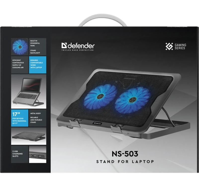 Defender NS-503 15.6"-17" 2W 2xUSB