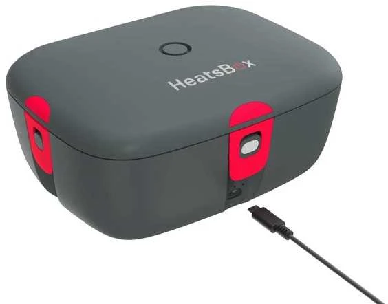 HeatsBox HB-04-102B elektrinė priešpiečių dėžutė 100 W 0,925 L Juodas Suaugusiųjų