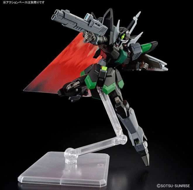Bandai HGCE 1/144 Juodas KNIGHT SQUAD RUD-RO.A (GRIFFIN ARBALEST CUSTOM)