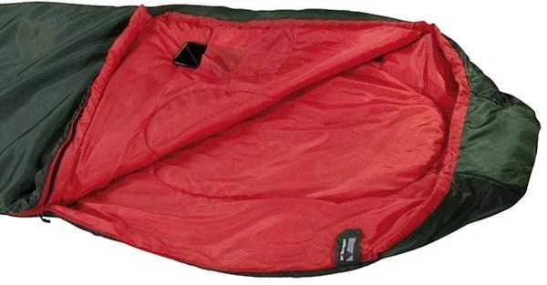 Miegmaišis High Peak Lite 800 210x75x50 cm Žaliai Raudonas 23260