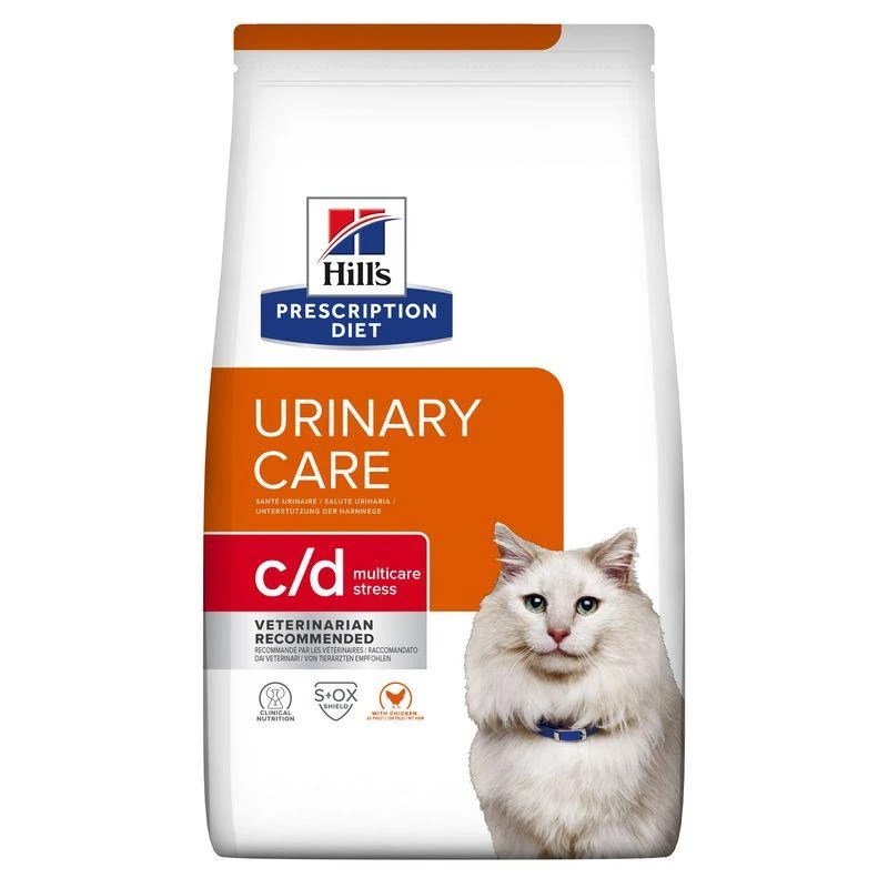 Sausas Kačių Maistas - Hill's Prescription Diet Feline C/d Multicare Stresas 8kg