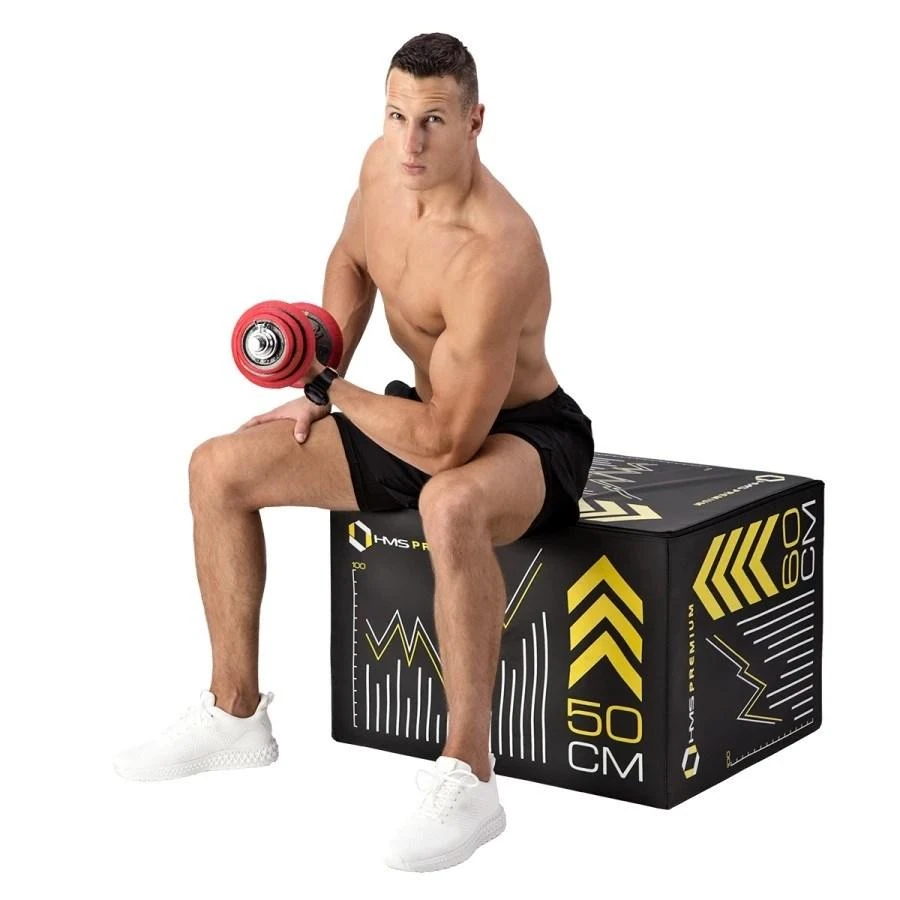 Keičiamo svorio hantelių ir štangos komplektas HMS SGGX20, 20 kg