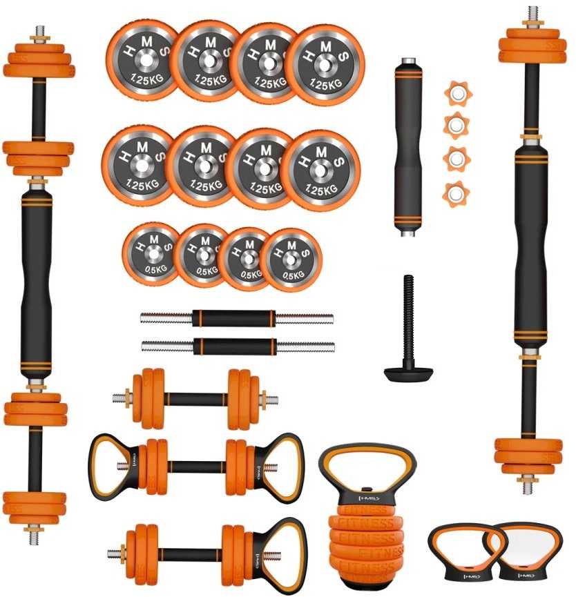 Svorių rinkinys HMS Pro Set SGZ215, 6in1, 15kg