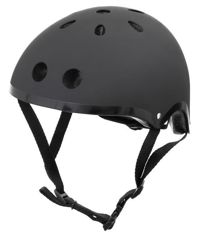 Mini Hornit dviratininko šalmas juodas, juodas. 48-53cm (BLS802)