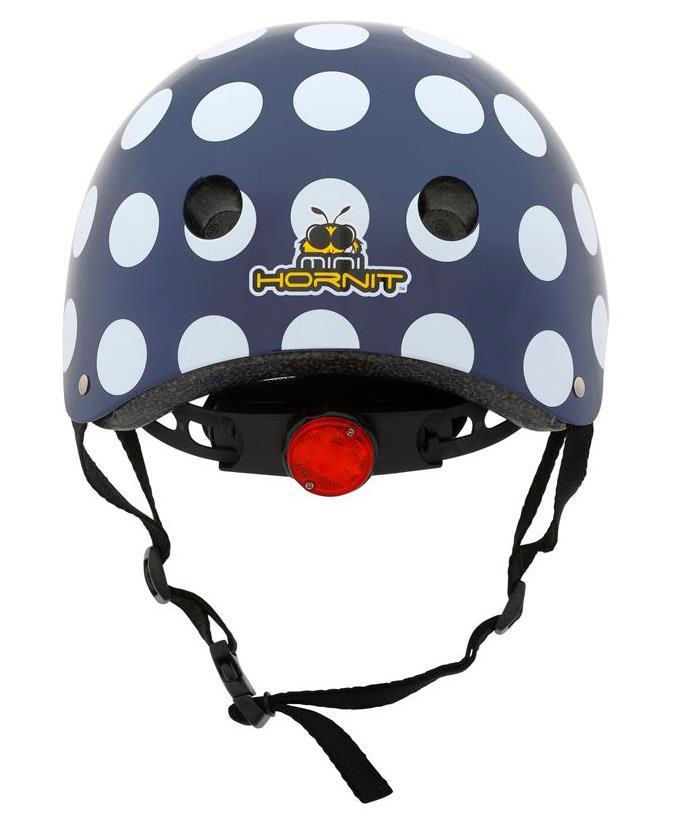 Mini Hornit dviratininko šalmas Polka Dot turkio dydis 48-53cm (POS805)