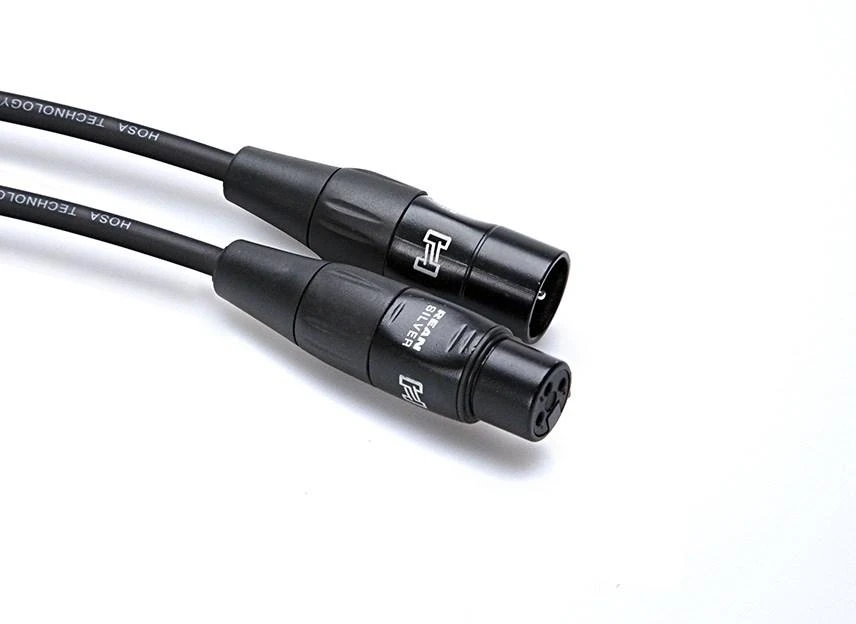 Hosa HMIC-005 Pro mikrofono kabelis, XLR/XLR - 1,5m