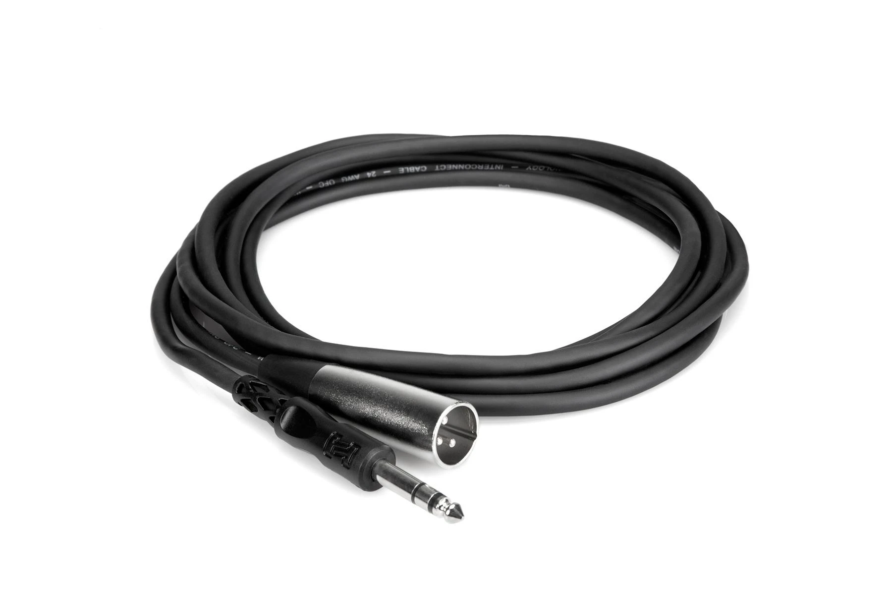 Hosa XLR į 6,35mm TRS kabelis susuktas