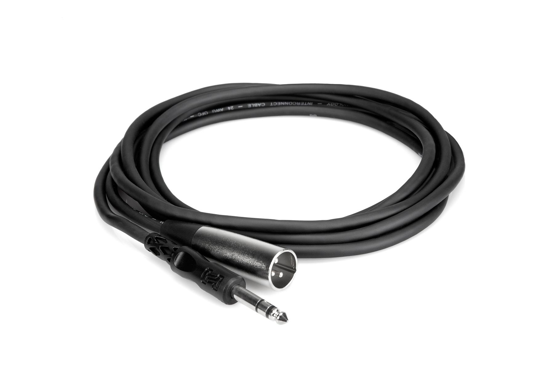 Hosa - Kabelis XLRm - TRS 6.35mm 3m