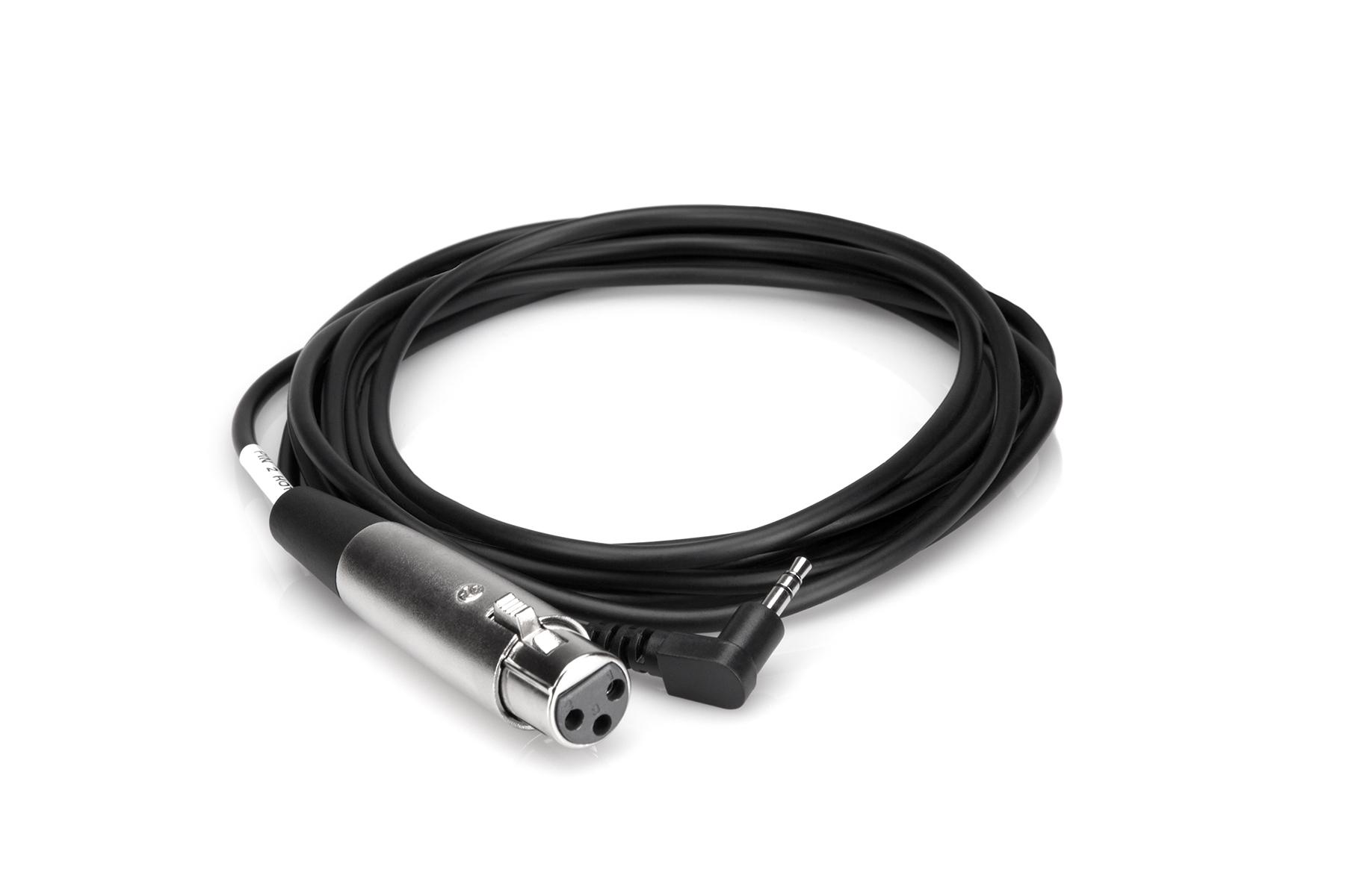 Hosa - Kabelis do kamer XLRf - TRS R 3,5mm 3m